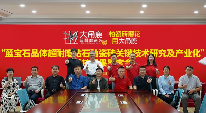 耐磨新巅峰！大角鹿蓝宝石晶体超耐磨技术通过国家级权威鉴定